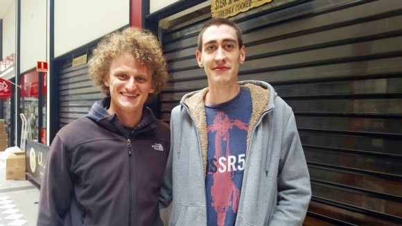 D'Arcy and Jono